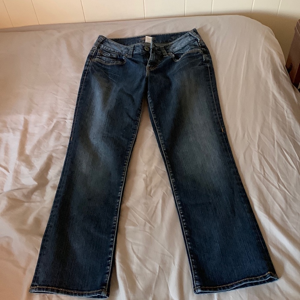 Silver women’s jeans